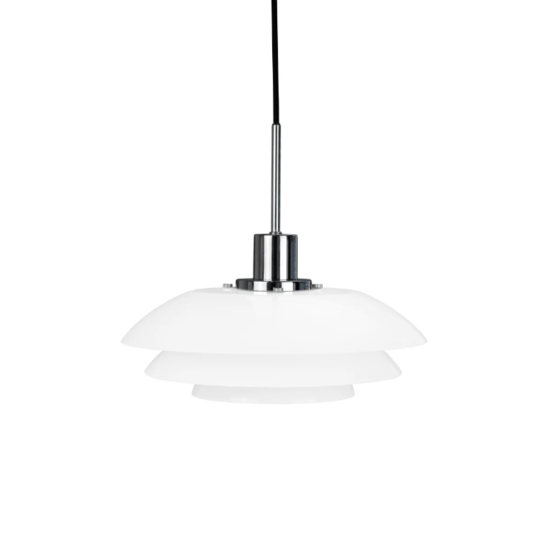 szklana wiszaca lampa morph 31 z eleganckimi srebrnymi zdobieniami idealna nad wyspe kuchenna 1