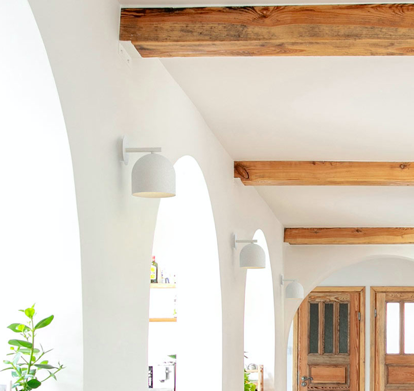 Niewielki kinkiet w białym kolorze Rio 12 – Robin