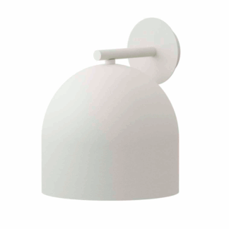 Biały kinkiet skandynawski Rio 16 do korytarza Robin