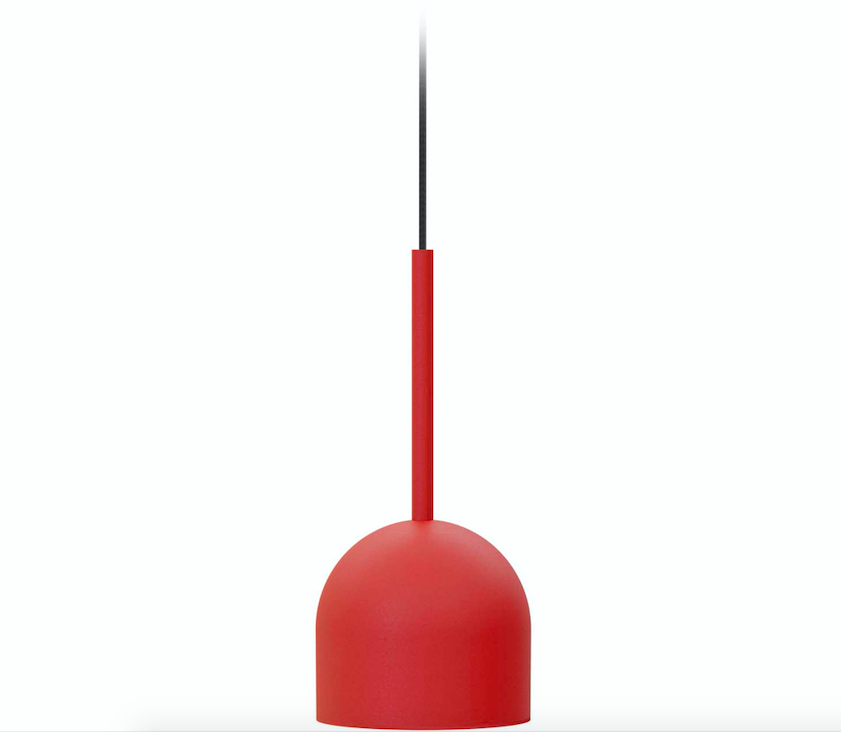 Wisząca lampa Rio 12 w odcieniu terakoty