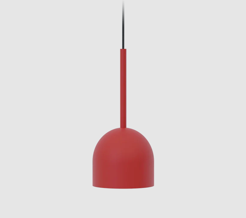 Wisząca lampa Rio 12 w odcieniu ceglastym – terracotta