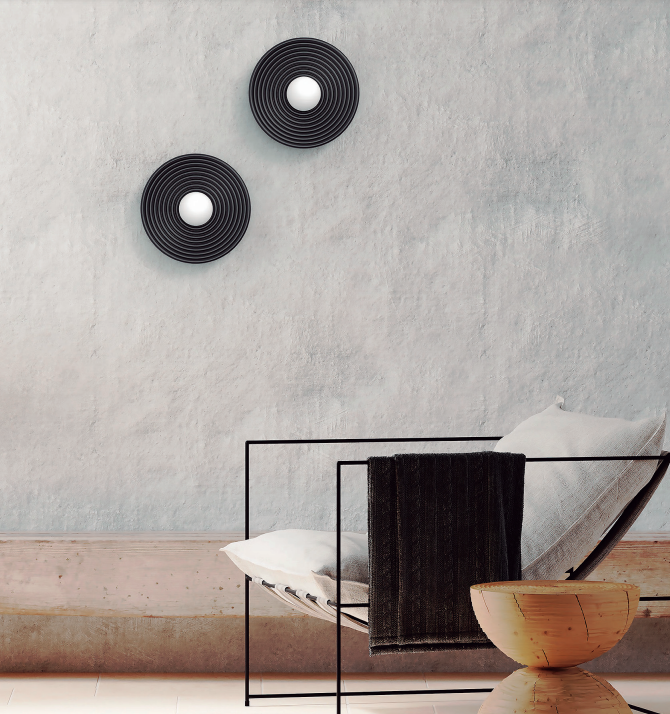 Kinkiety ze szklanymi kloszami