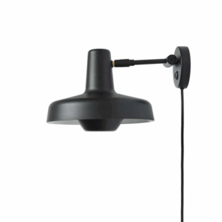 Ruchomy kinkiet Arigato Wall Extra Short w kolorze czarnym