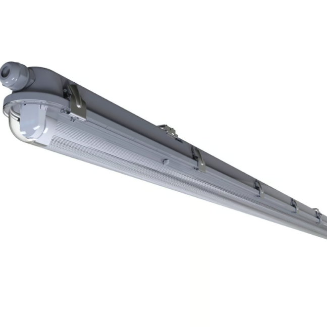 Warsztatowa lampa LED Works, odporność IP65, moc 24W, strumień świetlny 2112 lm, barwa światła 4000K, długość 155 cm