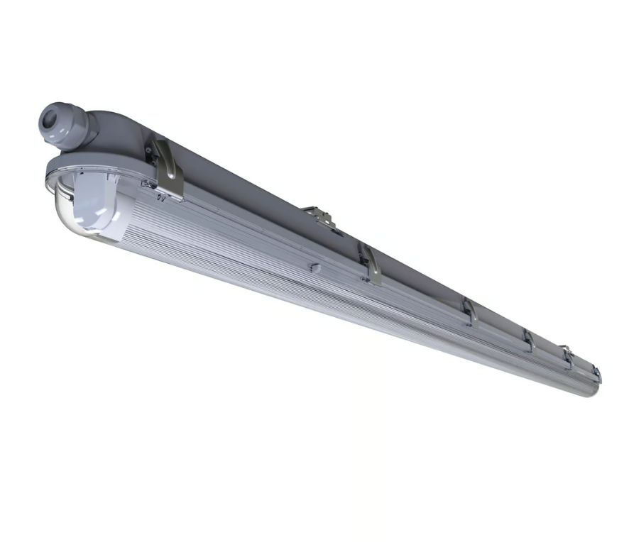 Warsztatowa lampa LED Works, odporność IP65, moc 24W, strumień świetlny 2112 lm, barwa światła 4000K, długość 155 cm