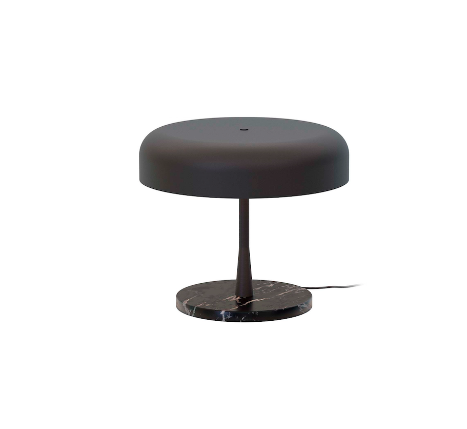 Lampa stołowa Rea by Robin wykonana z czarnego marmuru