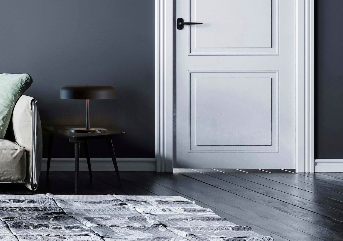 Lampa stołowa Rea by Robin wykonana z czarnego marmuru