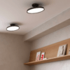 Czarna regulowana lampa sufitowa LED Kaito Pro 30 od DFTP