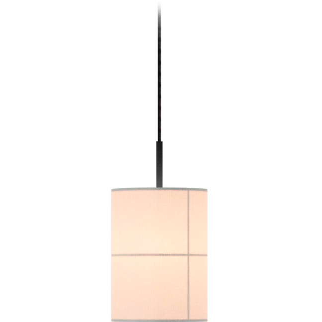 Wisząca lampa Rania 18 z abażurem w kolorze kremowym Robin