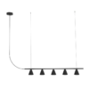 Minimalistyczna wisząca lampa listwowa Rimini LED 3000K