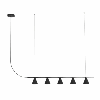 Minimalistyczna wisząca lampa listwowa Rimini LED 3000K