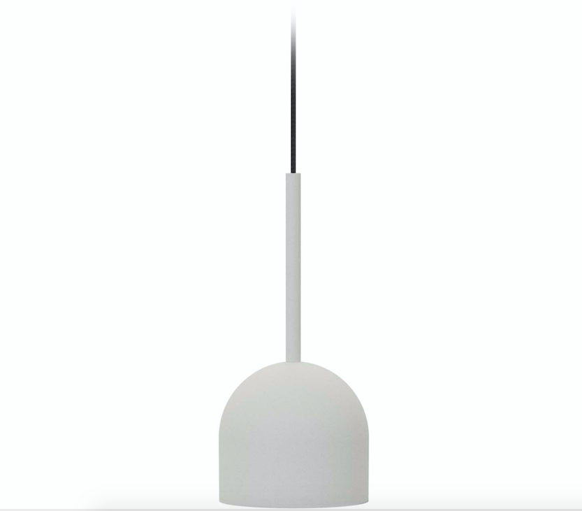 Mała, biała lampka wisząca Rio 12 marki Robin