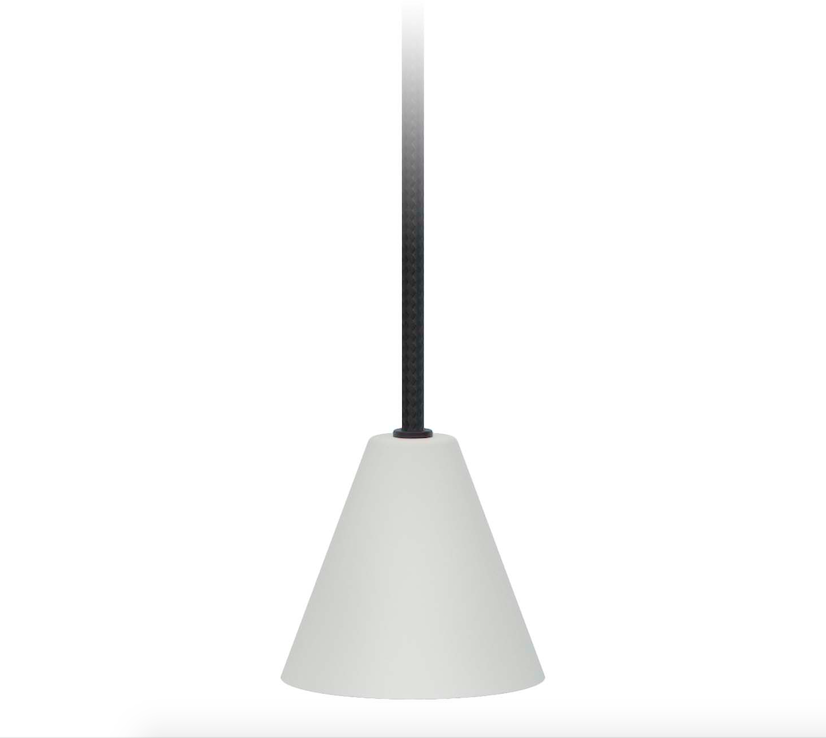 Niewielka biała lampa wisząca Rimini 8 LED 3000K