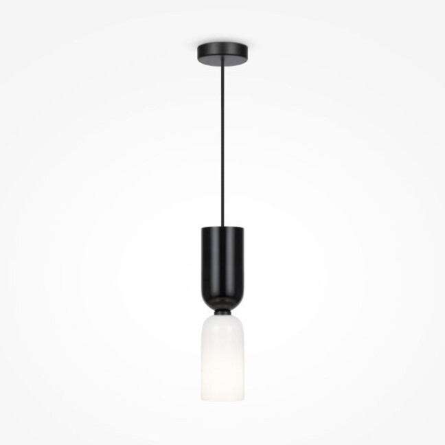 Minimalistyczna lampa wisząca Memory z kloszem skierowanym ku górze i dołu
