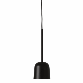 Czarna, minimalistyczna lampa wisząca Satellite LED o średnicy 7 cm