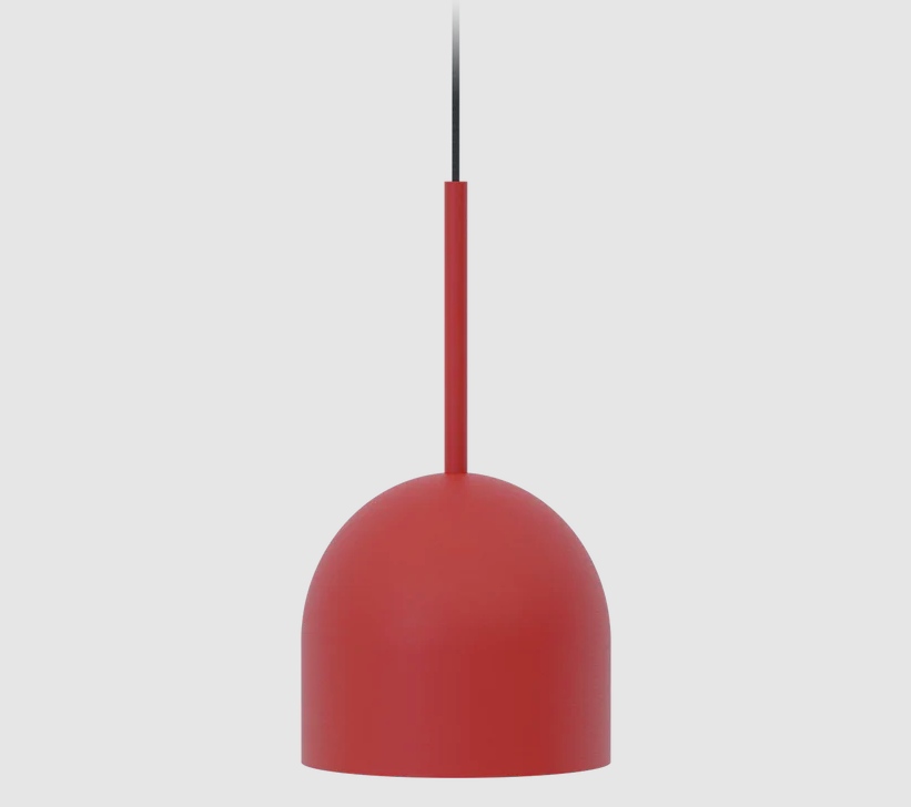 Wisząca lampa Rio 16 w kolorze terakoty