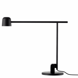 Nowoczesna, regulowana lampka biurkowa LED Satellite od Frandsen