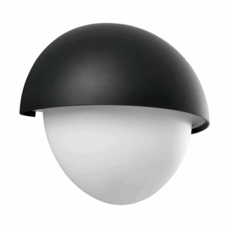 Okrągła zewnętrzna lampa ścienna Scorpius Maxi o klasie szczelności IP44