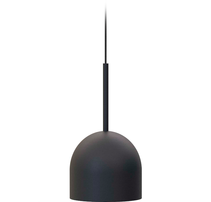 Elegancka czarna lampa wisząca Rio 16 od Robin