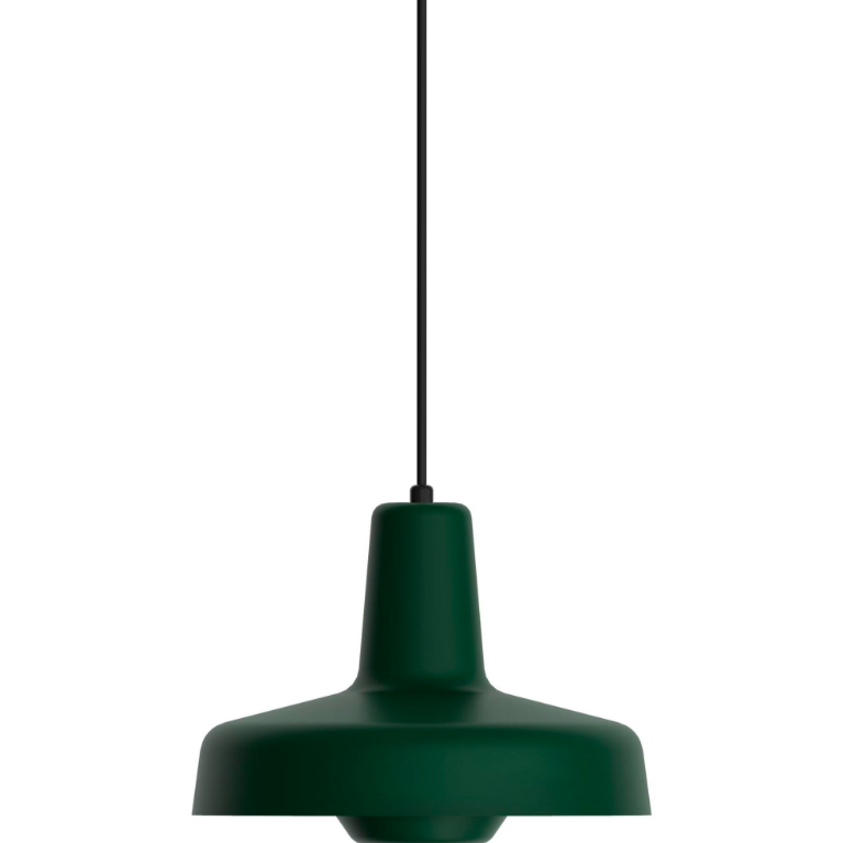 Zielona wisząca lampa Arigato II od Grupa Products