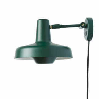 Skandynawski kinkiet Arigato Wall Extra Short w zielonym kolorze z możliwością regulacji