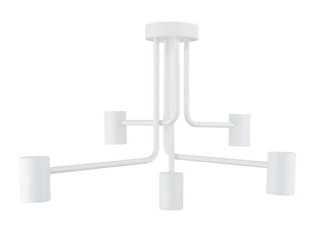 Biała lampa sufitowa Sonaro - 5 spotów