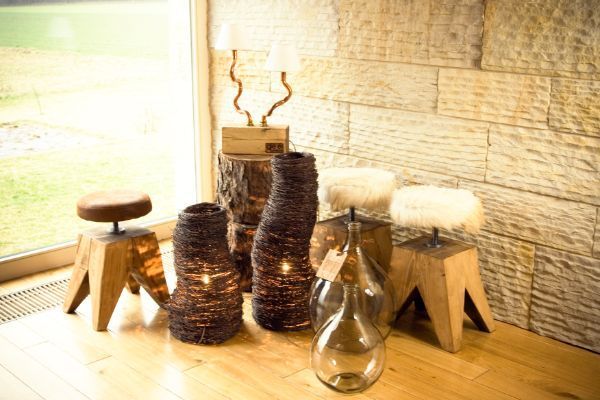 Lampa stołowa Bonzai II - z rurek miedzianych Gie El Home