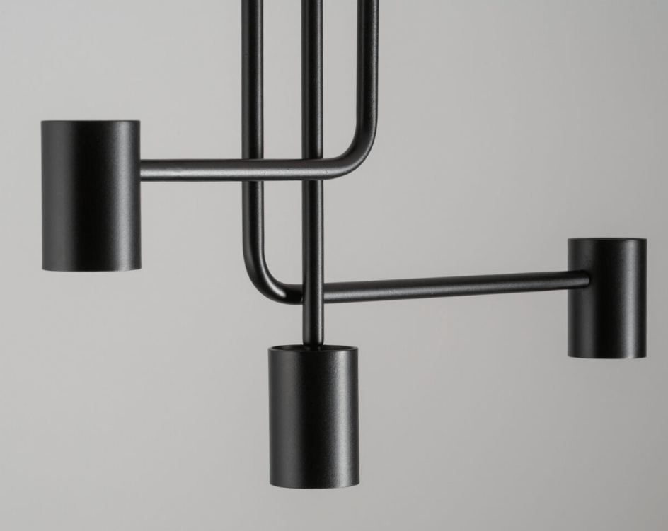 Loftowa lampa sufitowa Sonaro 3 - metalowa z tubami