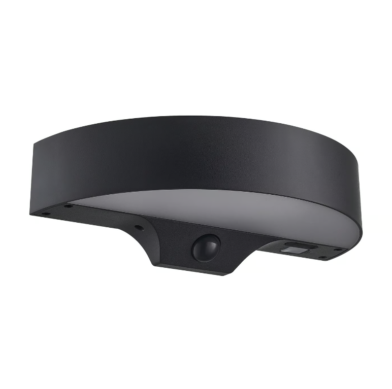 Kinkiet solarny Monay Round z czujnikiem ruchu, odporność IP44