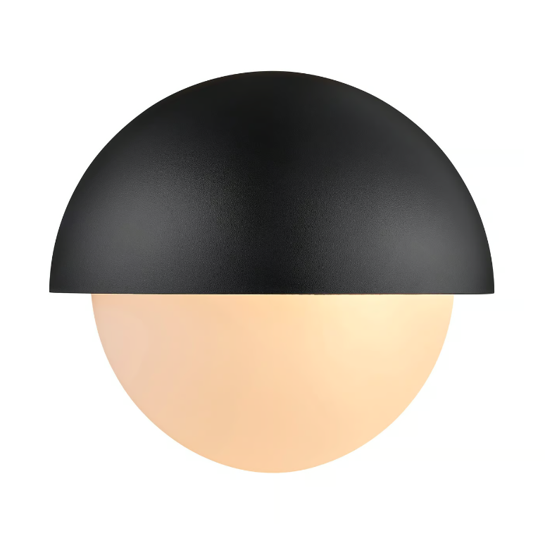 Okrągła zewnętrzna lampa ścienna Scorpius Maxi o klasie szczelności IP44