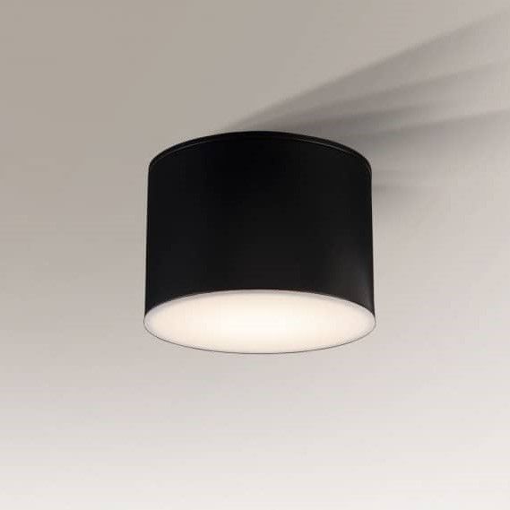 SALE! Lampa sufitowa Suwa - czarny spot tuba LED