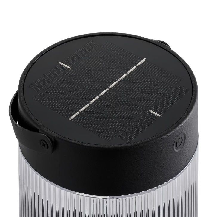 Solarna lampka tarasowa Coupar, odporna na warunki atmosferyczne (IP44), zasilana bateriami