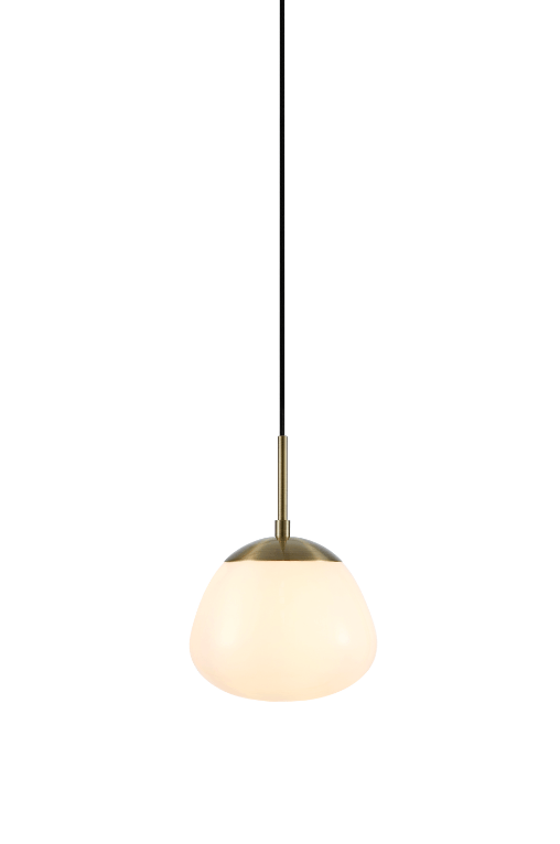 Stylowa lampa wisząca Rise 18 w odcieniu antycznego złota