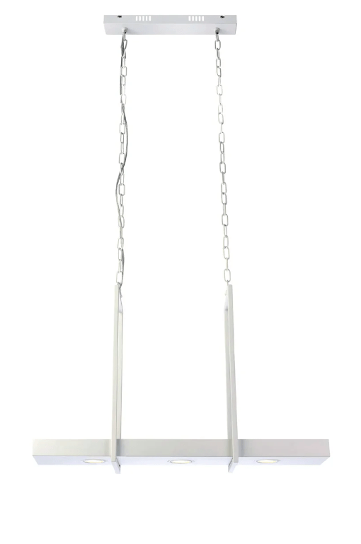 Wisząca biała lampa z półką na rośliny Tray, idealna do aranżacji w stylu boho