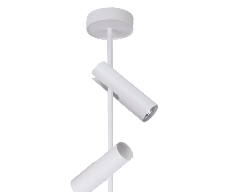 Pionowa lampa sufitowa Eclix 3 - regulowane reflektory