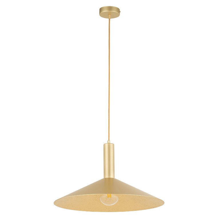 Stylowa złota lampa wisząca Hoshiko o średnicy 50 cm