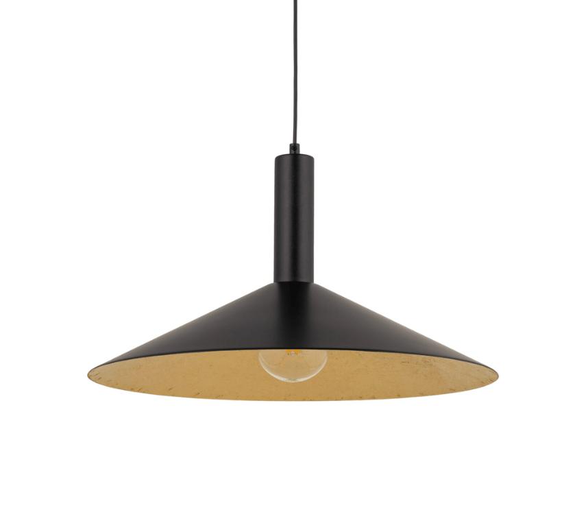 Wisząca lampa Hoshiko o średnicy 50 cm w kształcie stożka