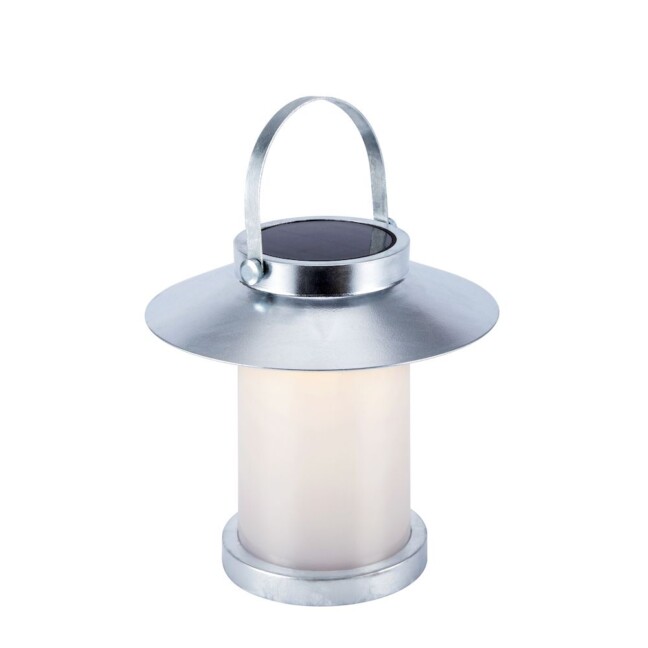 Wyprzedaż! Przenośna solarna lampka tarasowa Temple To-Go S – stal galwanizowana, odporność IP54