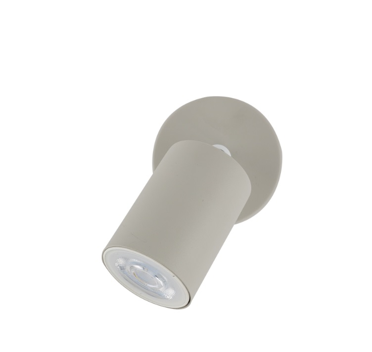 Kinkiet ścienny Livia w kolorze beżowym, z możliwością obracania