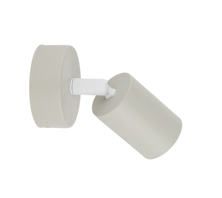 Kinkiet ścienny Livia w kolorze beżowym, z możliwością obracania