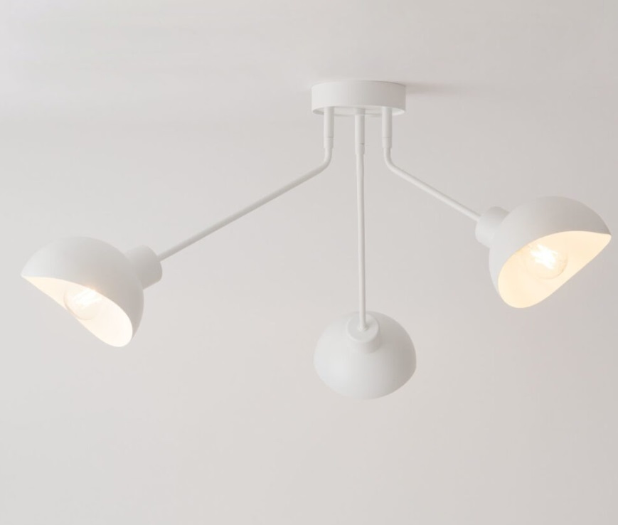 Nowoczesna skandynawska lampa sufitowa Nyxa 3