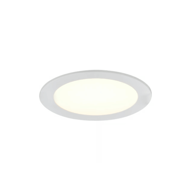 Zestaw 3 białych oczek LED podtynkowych Olea IP65, 2700K