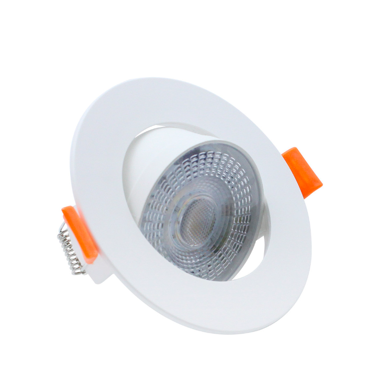 Biale regulowane oczko LED Plus regulacja mocy i barwy 357W