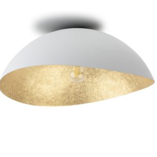 Biało-złoty plafon kuchenny Velaris 33 od Ardant Studio