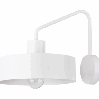 Stylowy biały kinkiet Eiffla od Ardant Studio