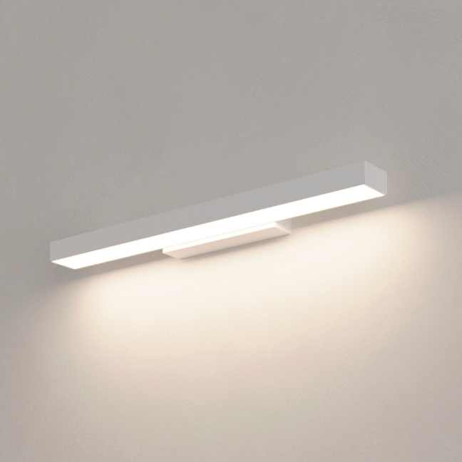 Kinkiet Aqua LED CCT IP44 o długości 42 cm, idealny do małego lustra łazienkowego
