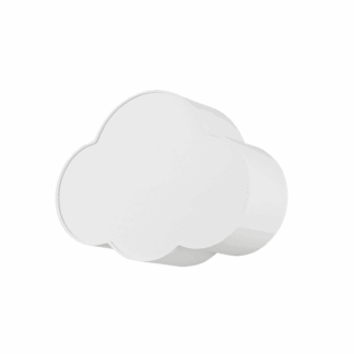 Biała dziecięca lampa sufitowa w kształcie chmurki Cloud Mini