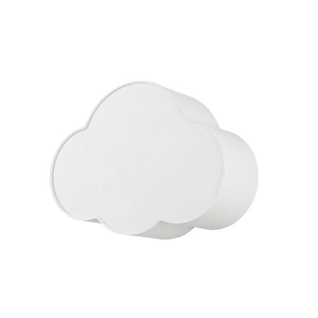 Biała dziecięca lampa sufitowa w kształcie chmurki Cloud Mini