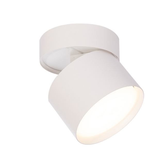 Biały sufitowy reflektor Kendal GX53