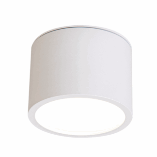 Biały sufitowy spot Kendal GX53